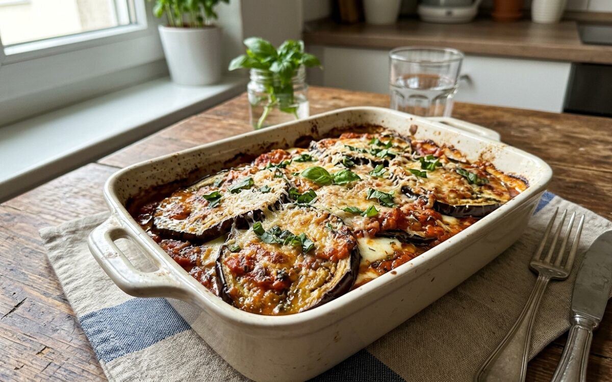 Parmigiana di melanzane al forno light