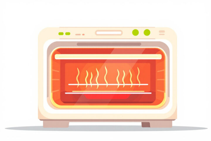 Forno preriscaldato a 180 gradi